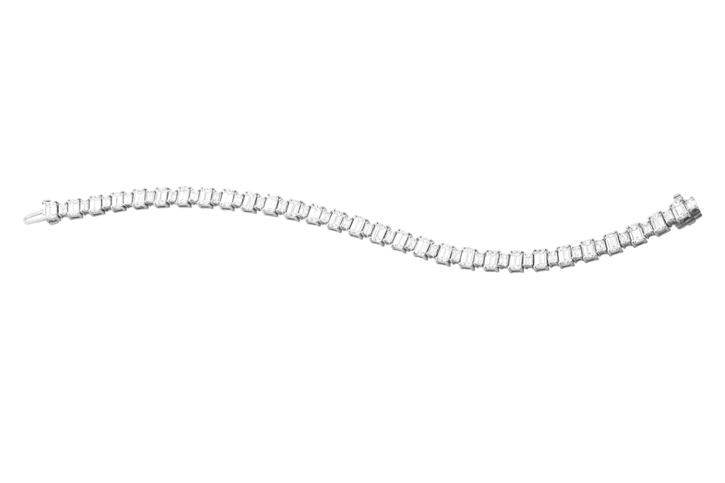 London Collection platinum bracelet with diamonds, $47,950