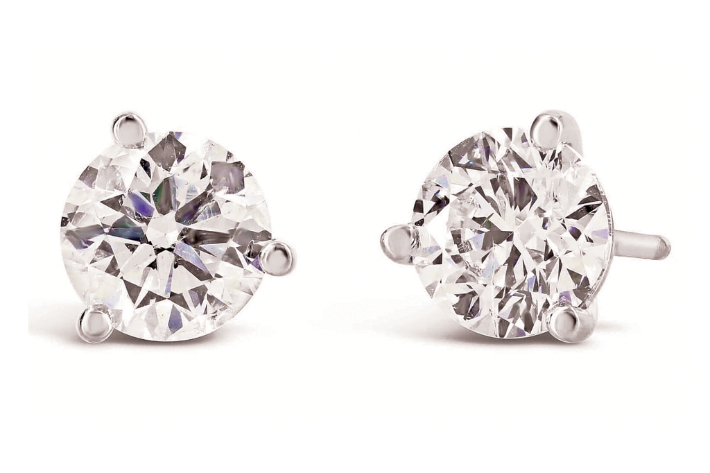 London Collection 14-k white-gold earrings with diamonds, $12,380