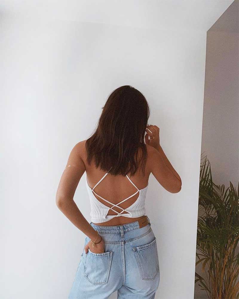 Backless Top Outfits