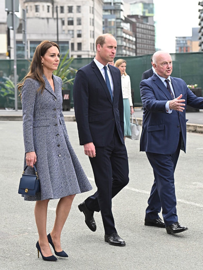 Prince William, Kate Middleton, Manchester Memorial, Glade of Light