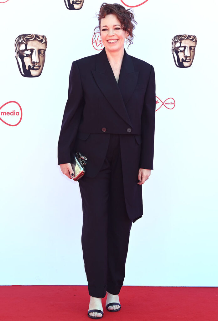  Olivia Colman in Alexander McQueen - BAFTA TV Awards 2022