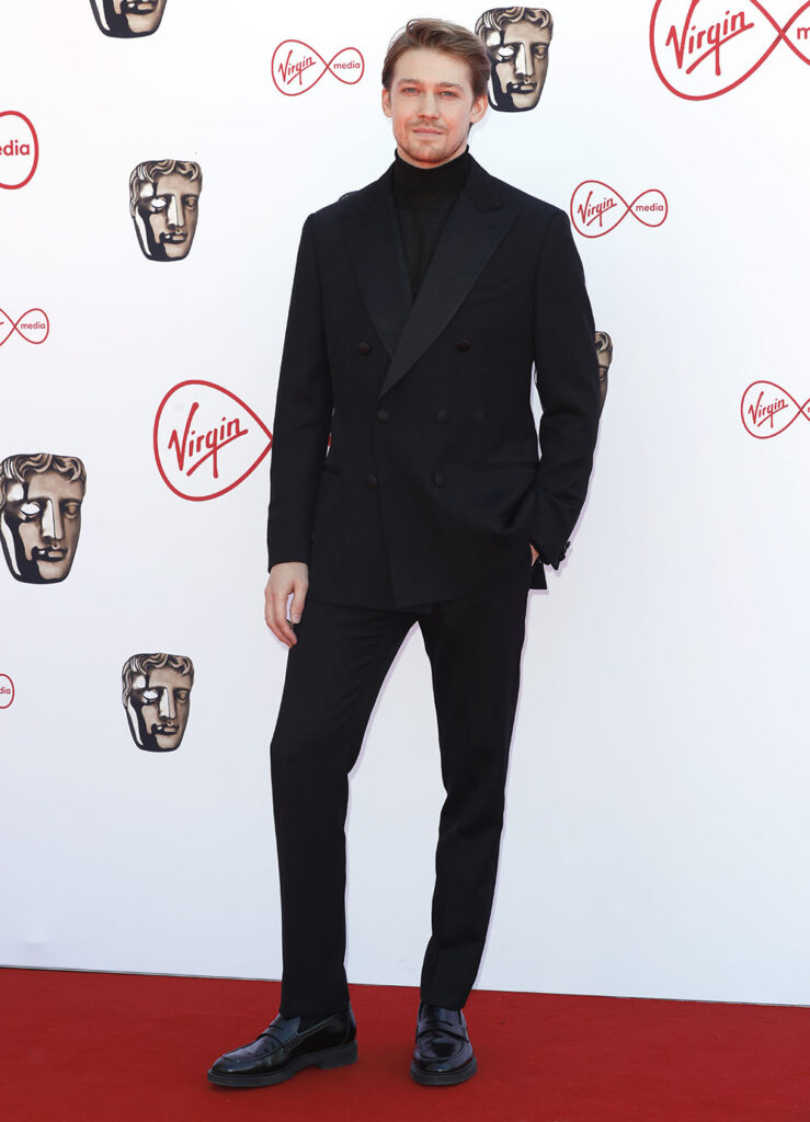 Joe Alwyn in Etro - 2022 BAFTA TV Awards