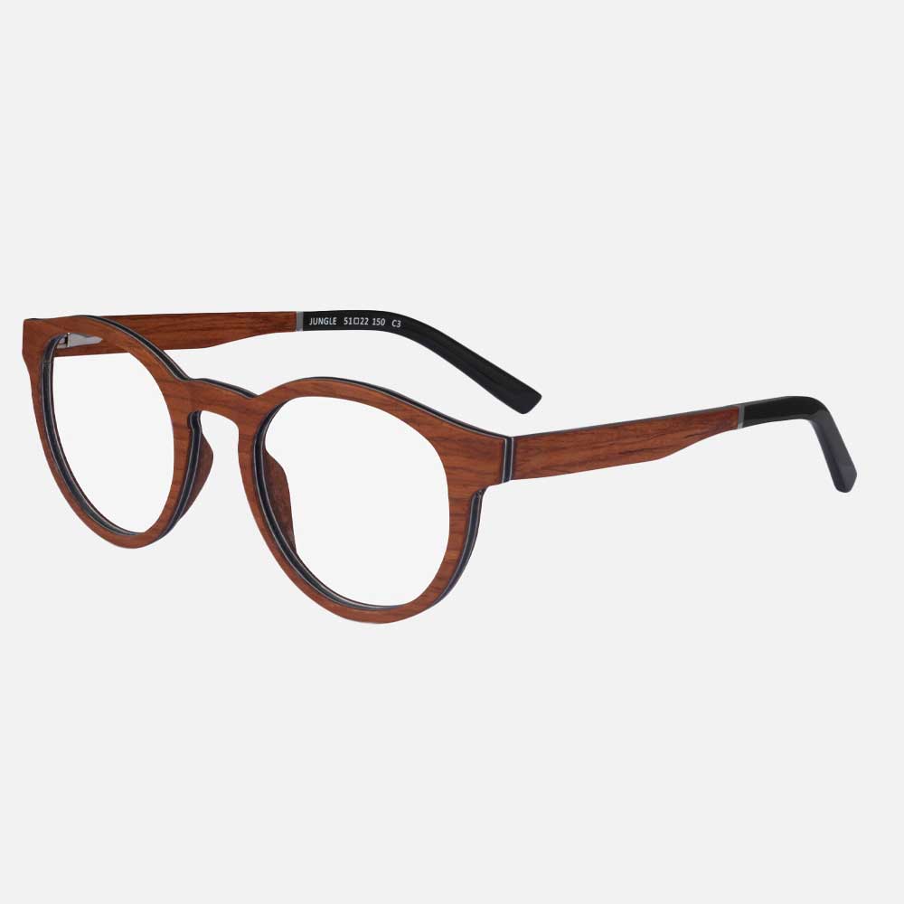 EyeBuyDirect Oval Wood Eyeglasses