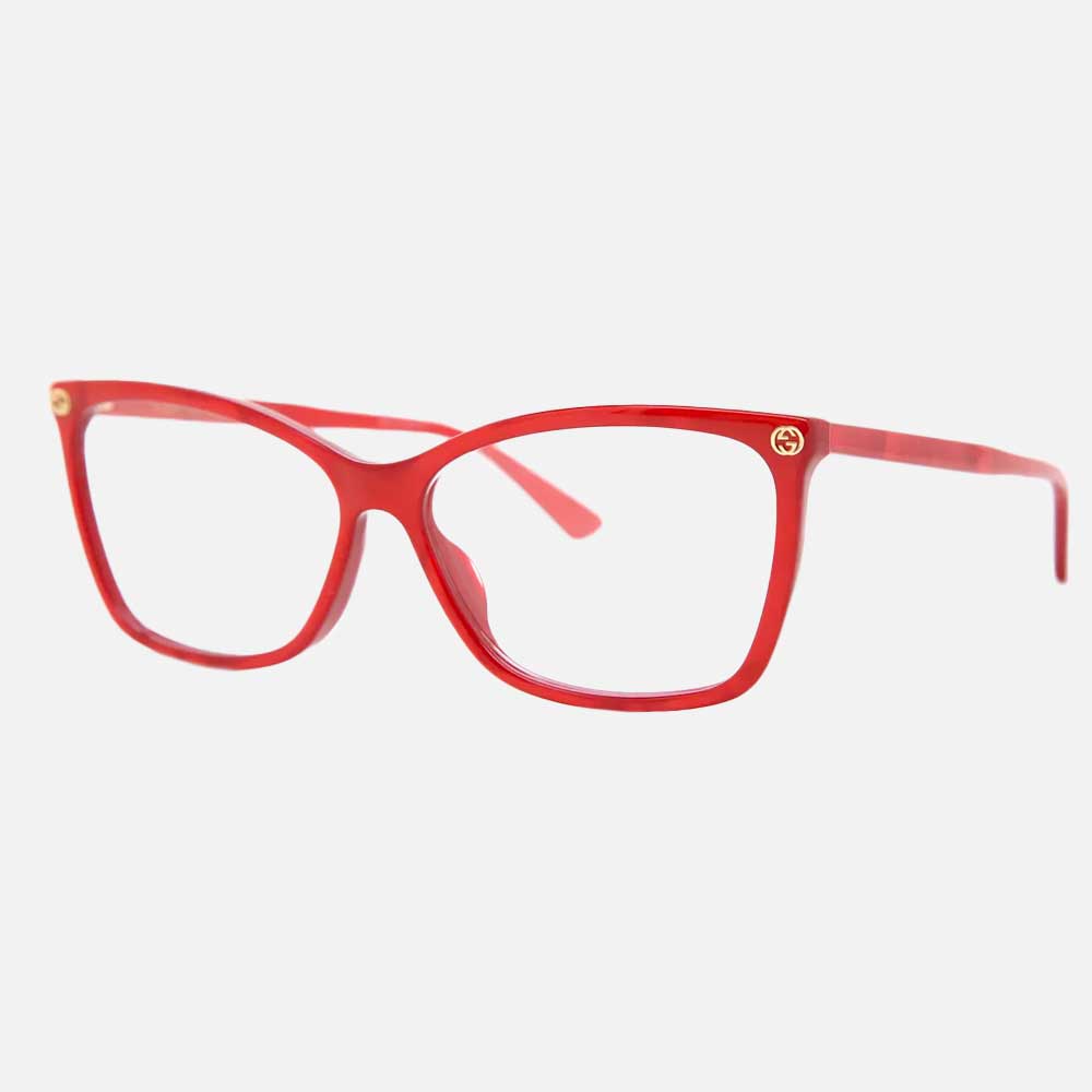 Gucci Red Cat Eye Glasses Frames