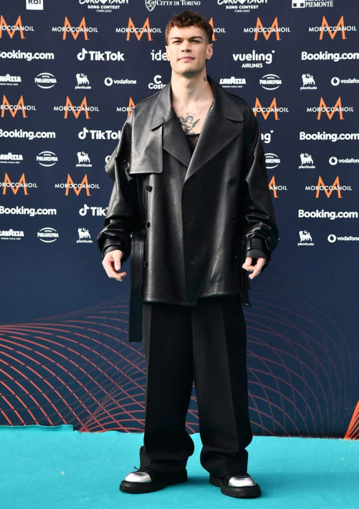 Blanco Wore Valentino To The 2022 Eurovision Song Contest Opening Ceremony