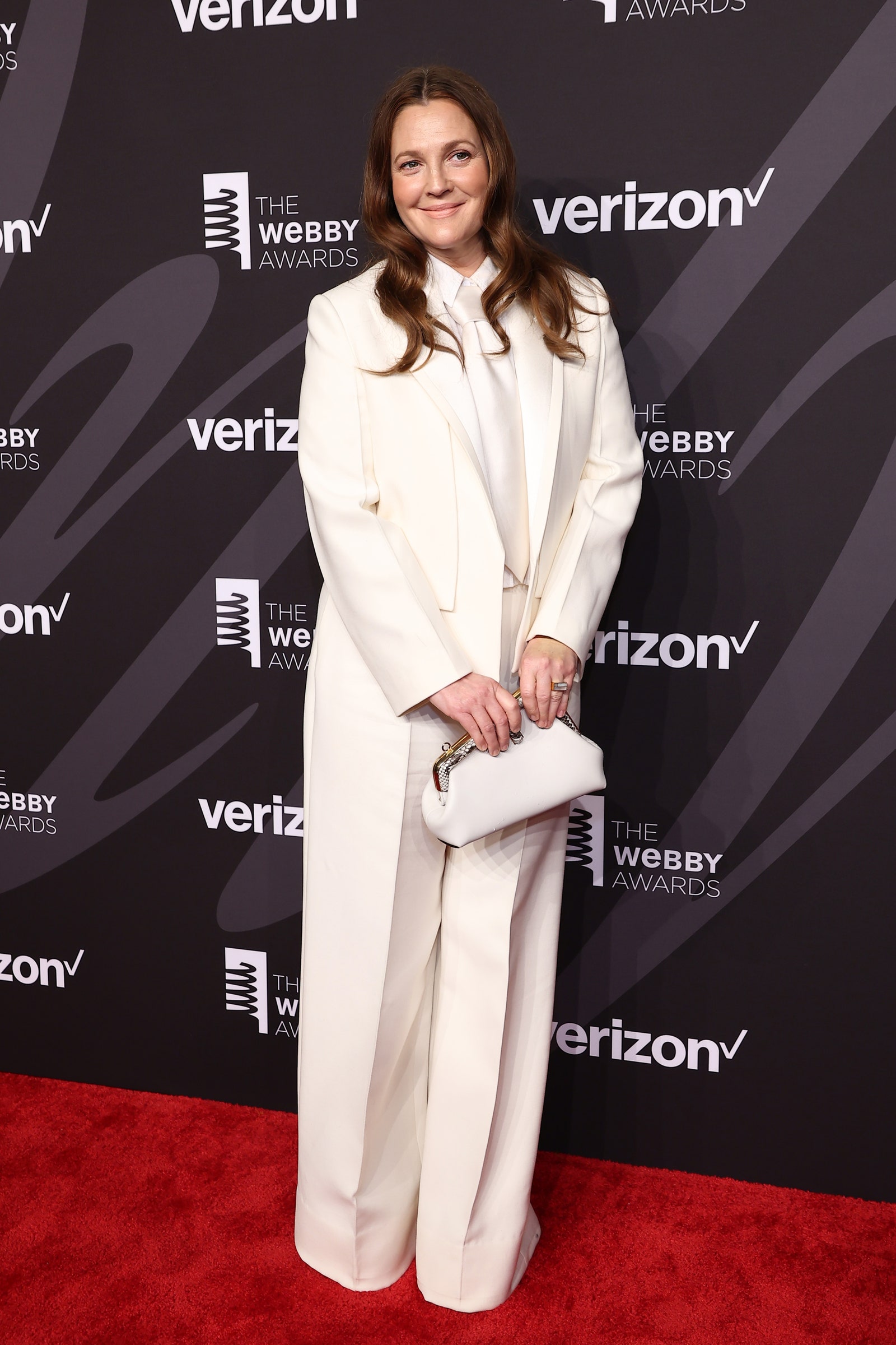 NEW YORK NEW YORK  MAY 16 Drew Barrymore attends the 26th Annual Webby Awards at Cipriani Wall Street on May 16 2022 in...