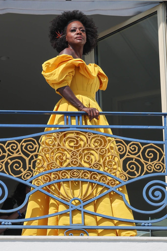 Viola Davis, Cannes Film Festival, Yellow Dress
