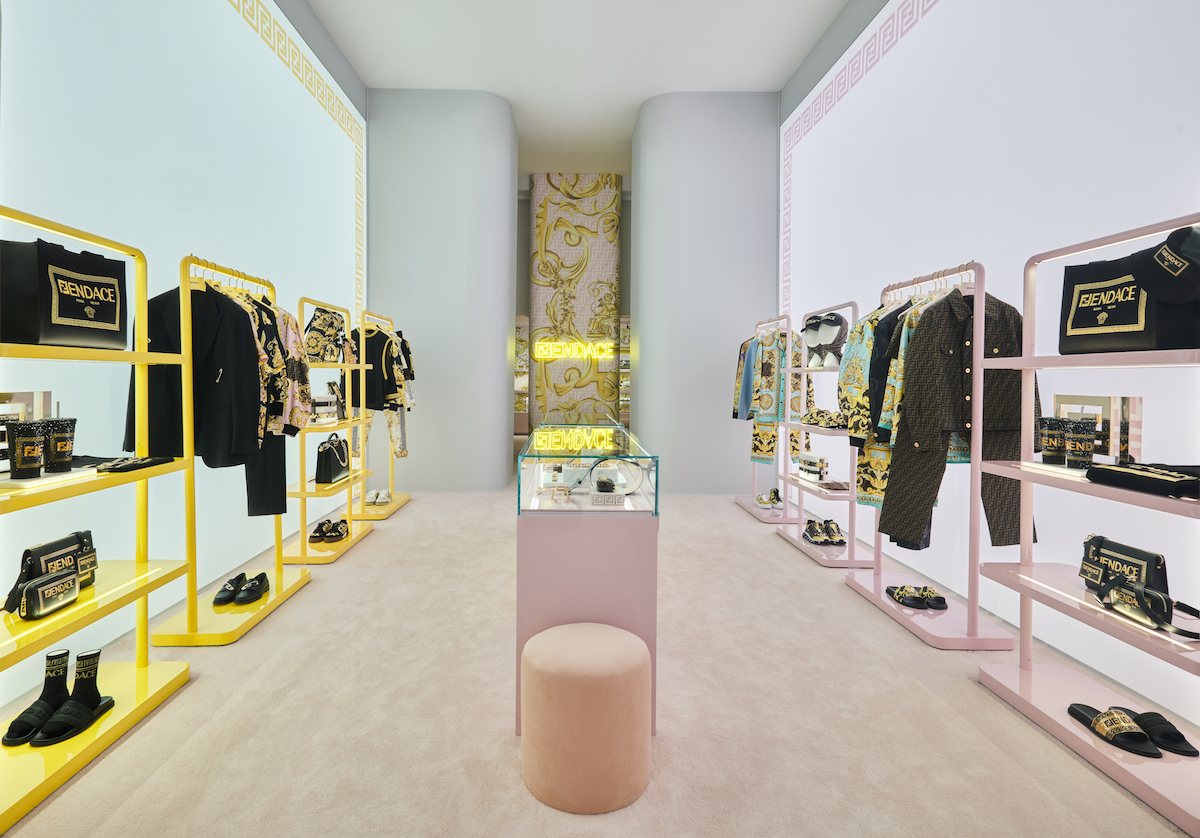 First Images: Fendi + Versace Collab on Fendace NYC and LA Pop-Ups ...