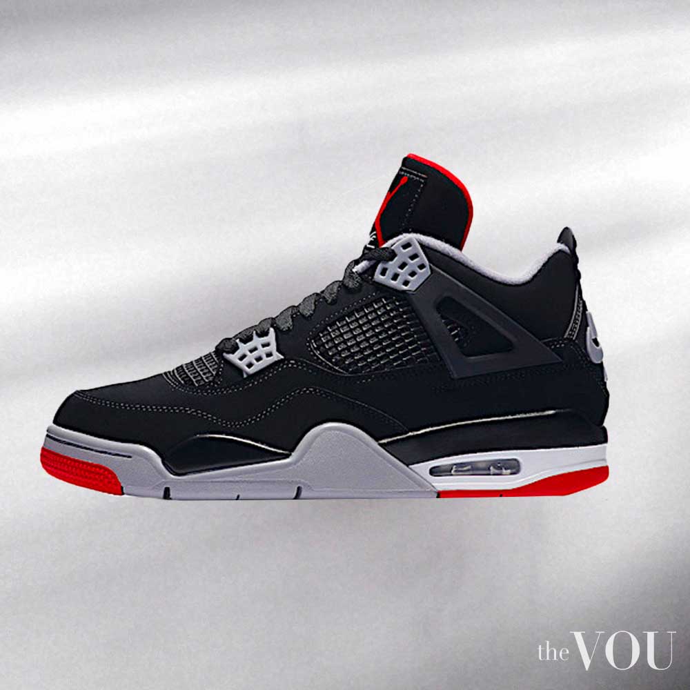 Air Jordan 4 Bred Black Cement