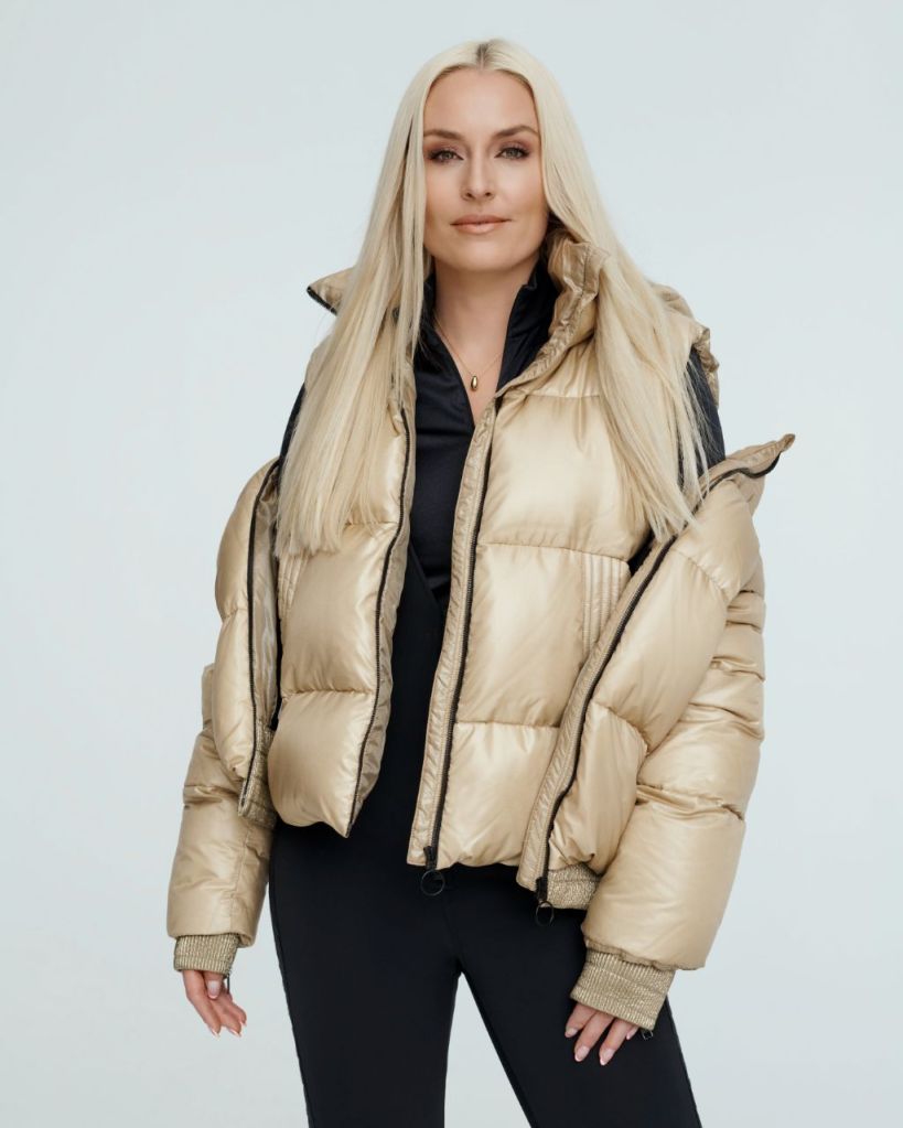 lindsey vonn head legacy collection 2022-2023 skiwear, lindsey vonn launches new ski collection with head legacy brand, lindsey vonn head legacy collection campaign images, lindsey vonn skiing, lindsey vonn head, head skiwear, lindsey vonn fashion