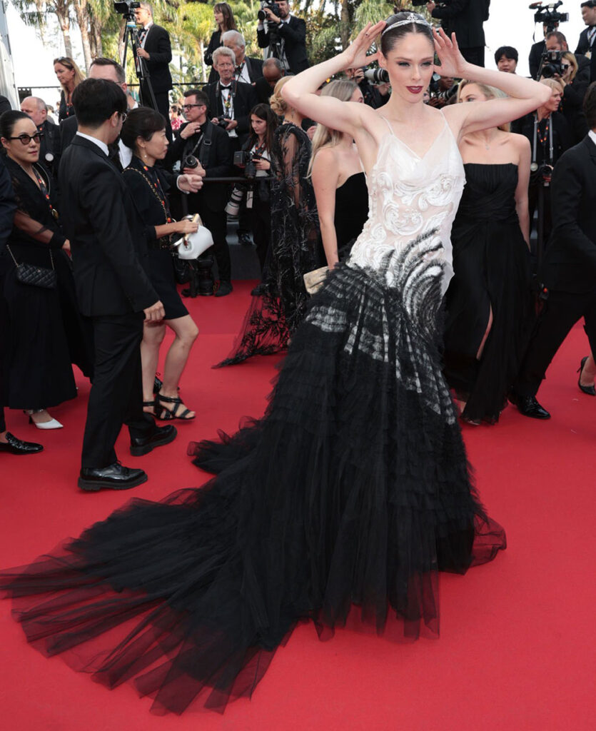 Coco Rocha in John Galliano - 'Decision To Leave' Cannes Film Festival Premiere