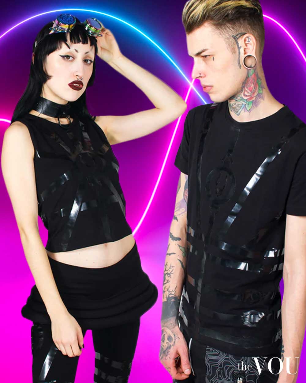 Cyberdog Rave Outfits For Couples