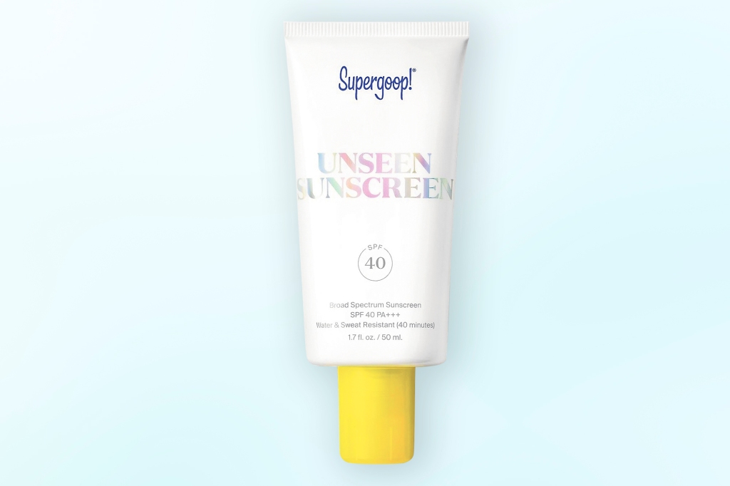 “This is the first thing I put on every morning.” Unseen Sunscreen SPF 40, $44 at Supergoop.com