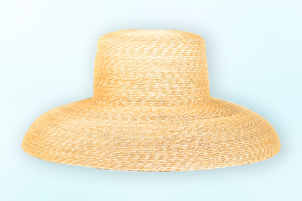 “Perfect to keep the sun off my face, and I love [that you can add] a wide ribbon.” Krista Robertson x Lisi Lerch hat, $250 at LisiLerch.com