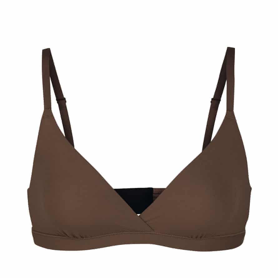 Skin tone bra-top Mesh-lined and available in nine shades