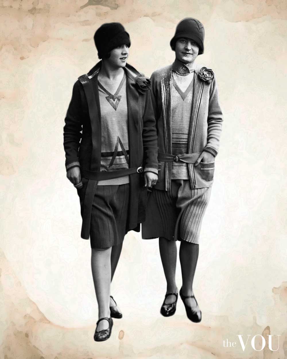 1920s Fashion Wool Cardigan & Sweaters