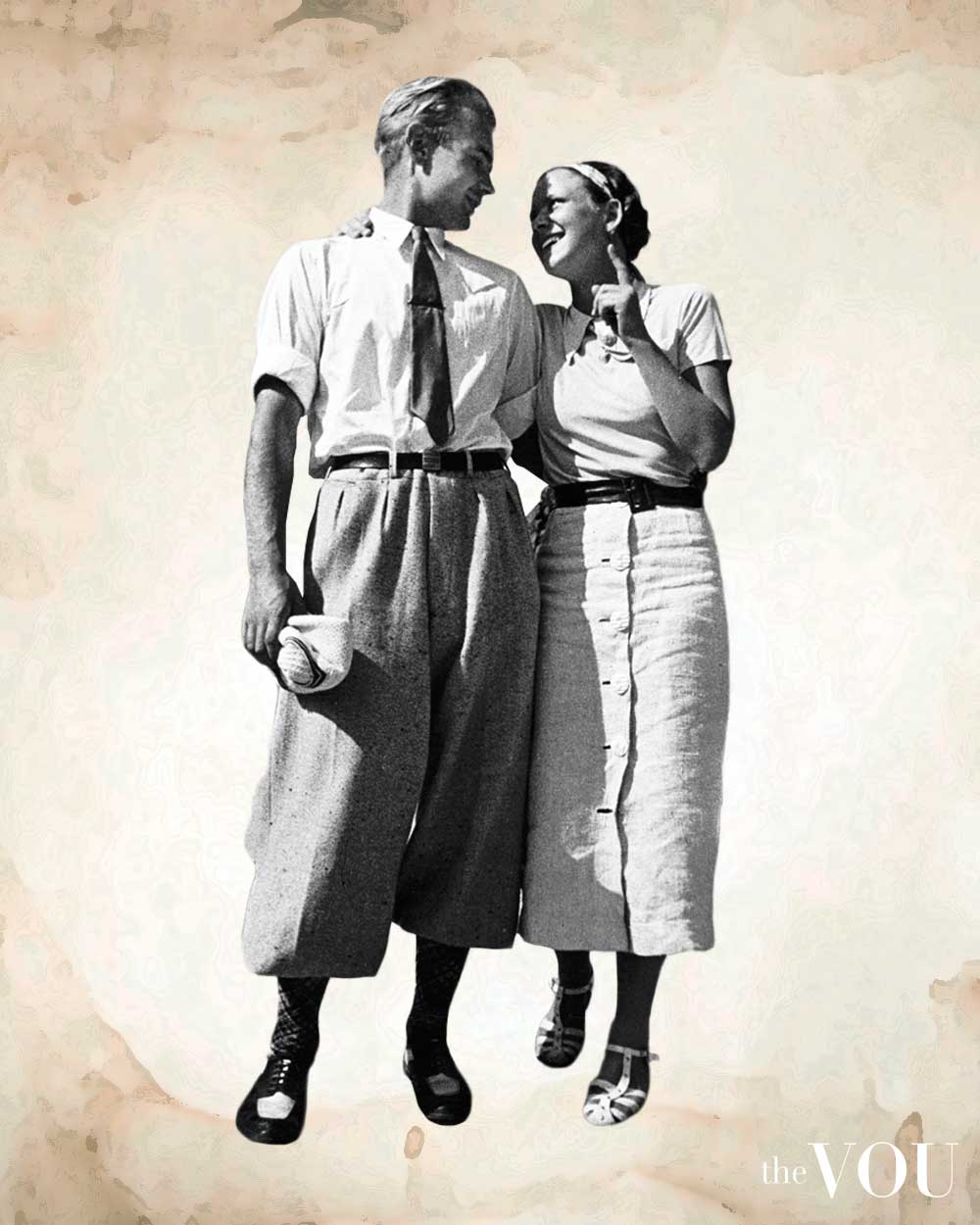 1920s Fashion Plus-fours Pants With High Socks