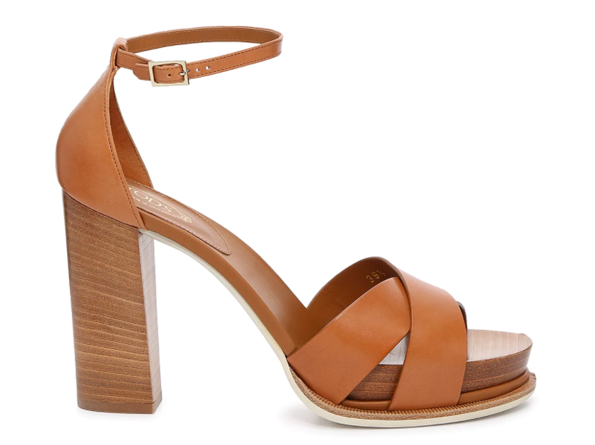 Tods gomma, platform sandals