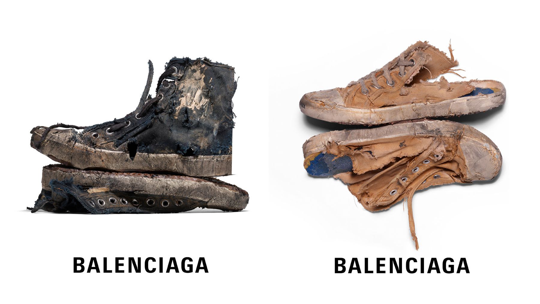 The Strategy Behind Balenciaga’s Destroyed Sneaker Stunt - Fashnfly