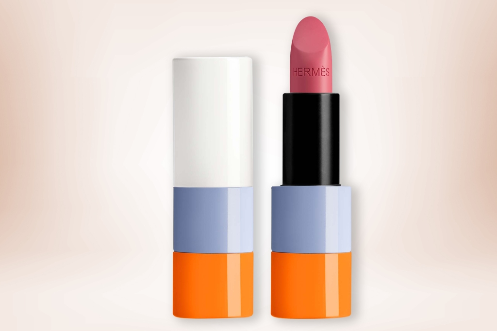 Lipstick in “Rose Nymphéa,” $72 at Hermes.com