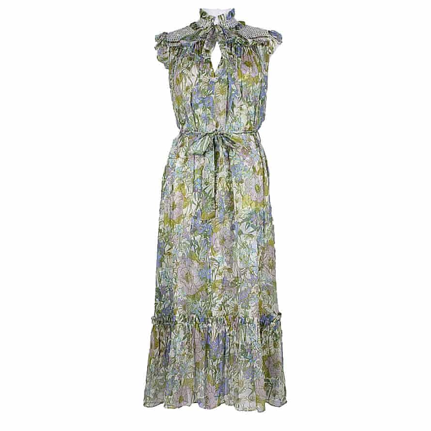Mid-length silk dress by Zimmerman, £246, 