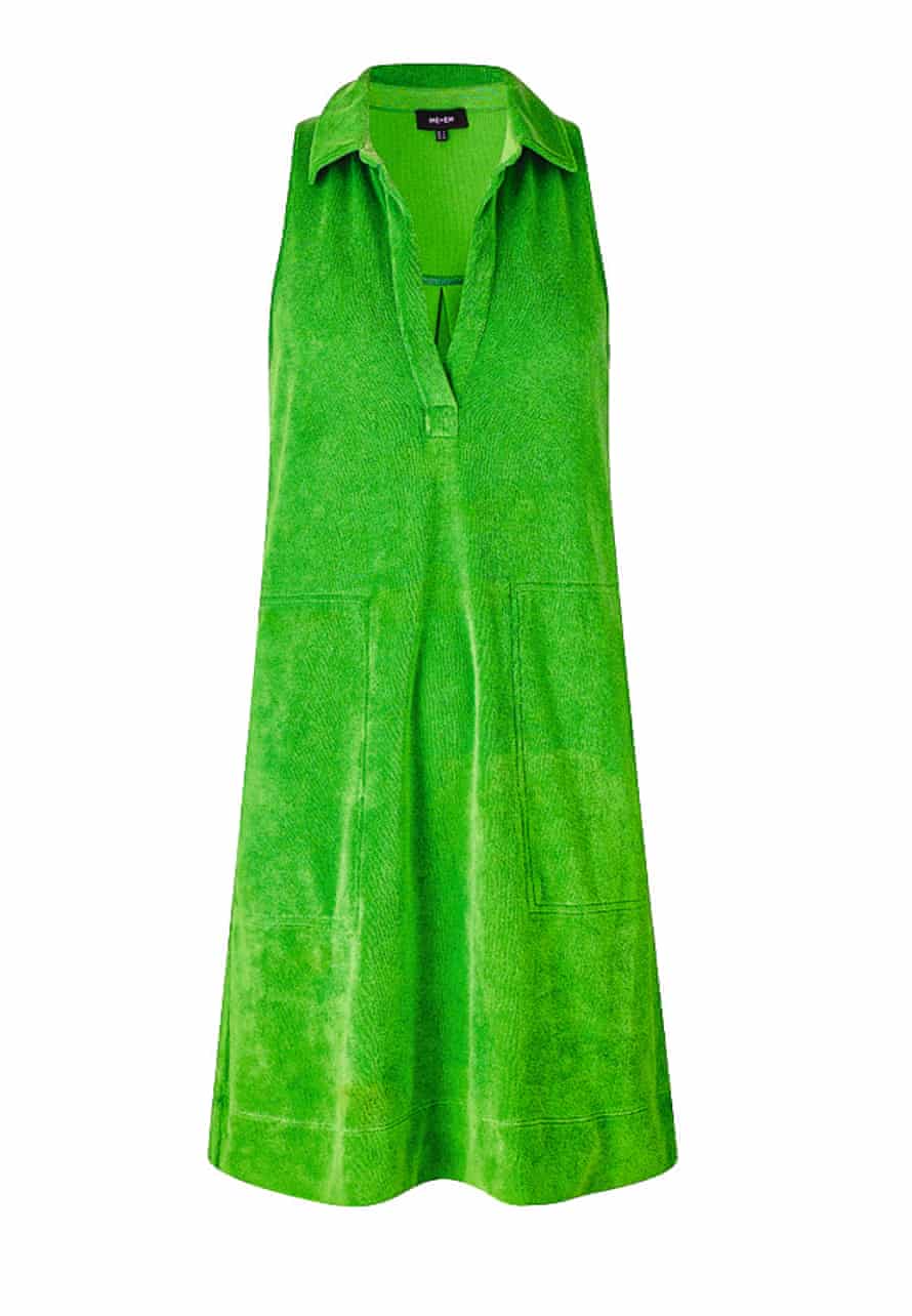 Green Toweling Dress 