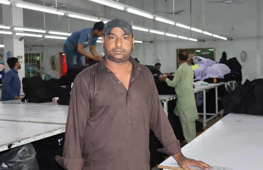 Mohammed Irfan pictured at the Bismillah factory where he works