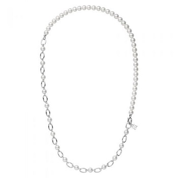 Mikimoto M Code Liberté Akoya Cultured Pearl Necklace