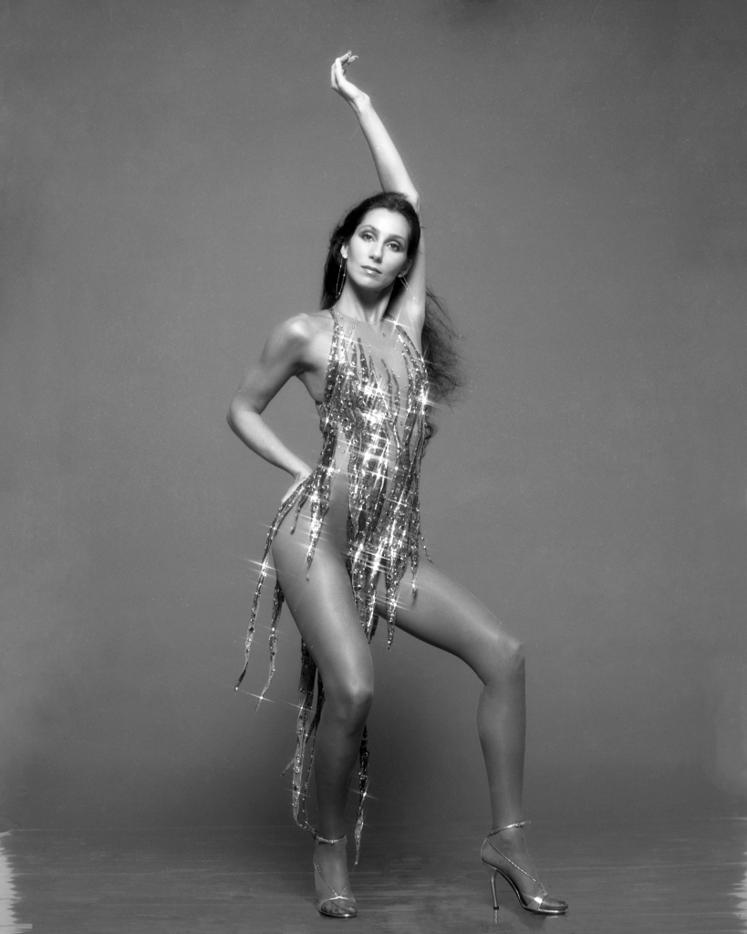 cher, cher fashion 70s, cher 70s, cher 1970s, cher fashion, cher style, 1970s fashion, 1970s style, Cher poses for a portrait on April 9, 1978 in Los Angeles, California. Credit: Harry Langdon /Rock Negatives /MediaPunch /IPX