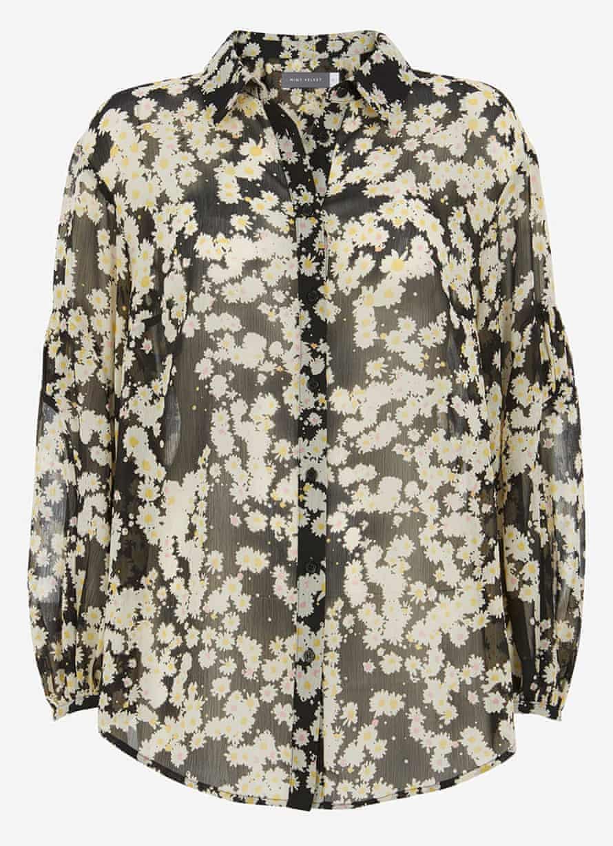 Daisy Floral Puff Sleeve Shirt £79.00, mintvelvet.co.uk