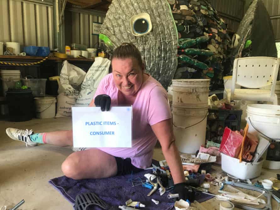 Long-term local Eco Barge volunteer Sarah Wilson.