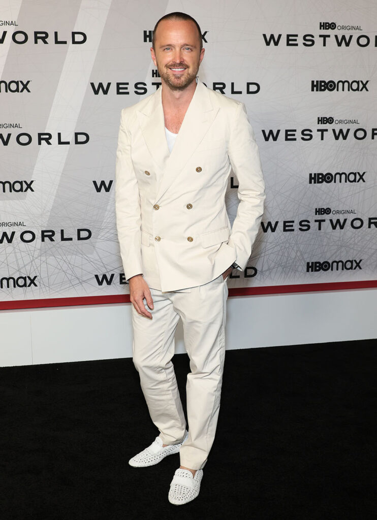 Aaron Paul 'Westworld' Season 4 Premiere Menswear Roundup