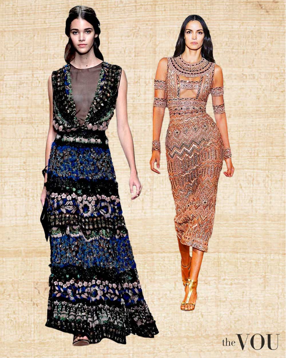 Traditional Embroidery Egyptian Clothing Trend