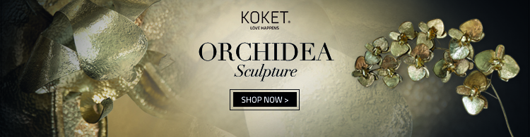 orchidea sculpture by Koket