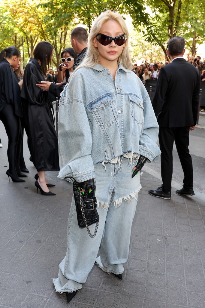 CL at the Balenciaga Couture show in Paris, kpop star