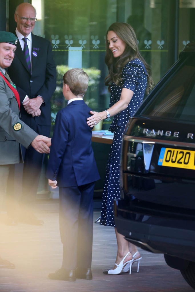 Kate Middleton, Prince George, Wimbledon 2022, Slingback Pumps