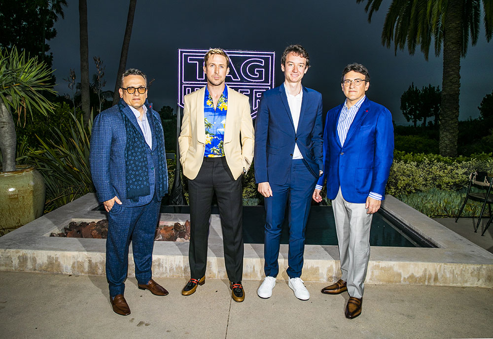Ryan Gosling Wore Gucci To 'The Gray Man' x Tag Heuer x Netflix Dinner Party 