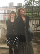 Marie and Stacey in 1990.