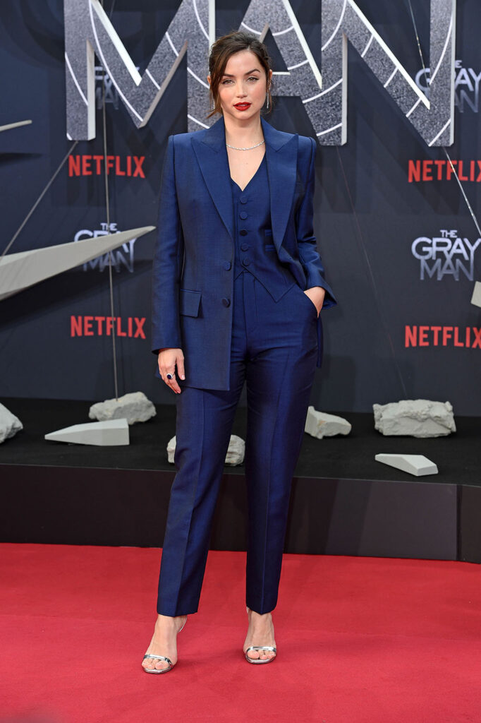 Ana de Armas Wore Louis Vuitton To 'The Gray Man' Berlin Premiere