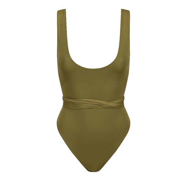 Olive ‘belted’ swimsuit £80, tocoswim.com