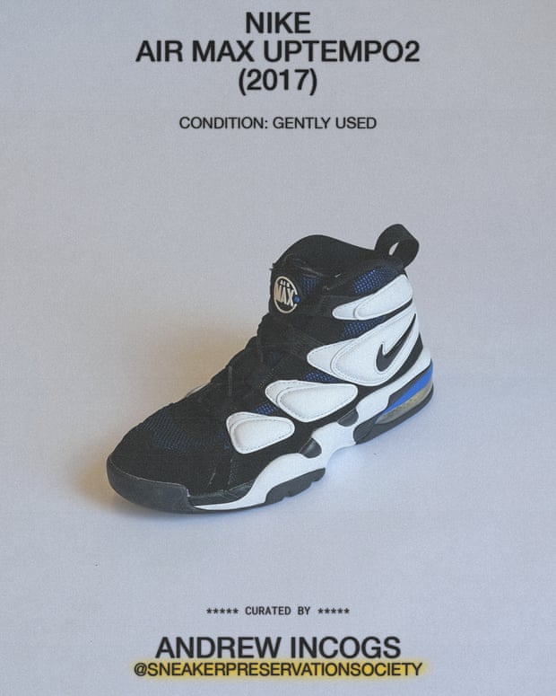 Nike Air Max Uptempo2 donated by Sneaker Preservation Society founder Andrew Ng