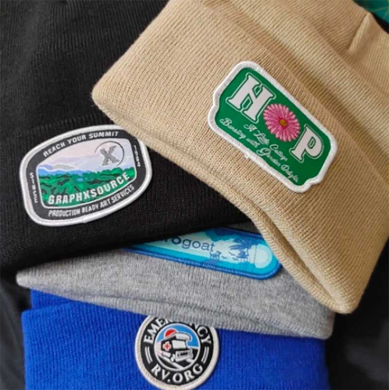 patches for beanies