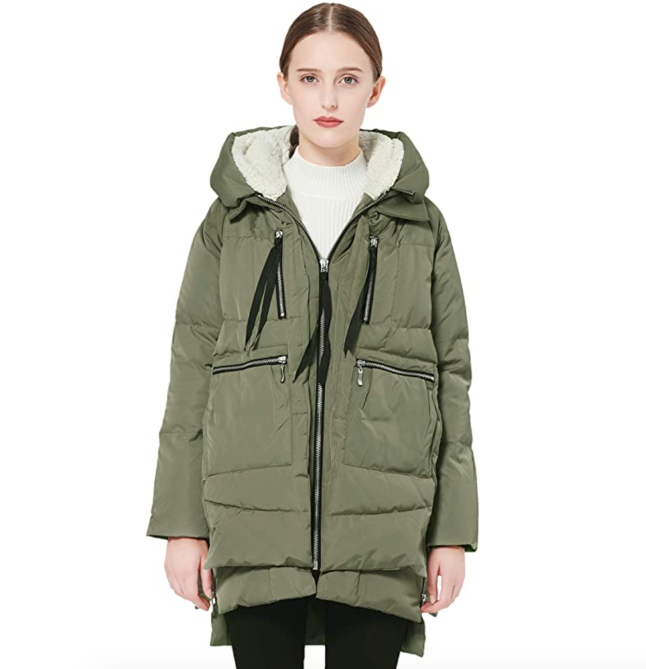 STYLECASTER | Orolay Down Jacket Amazon Review