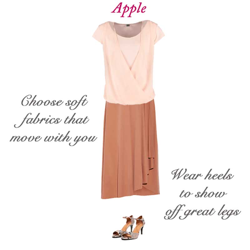 Skirts for apple shaped women