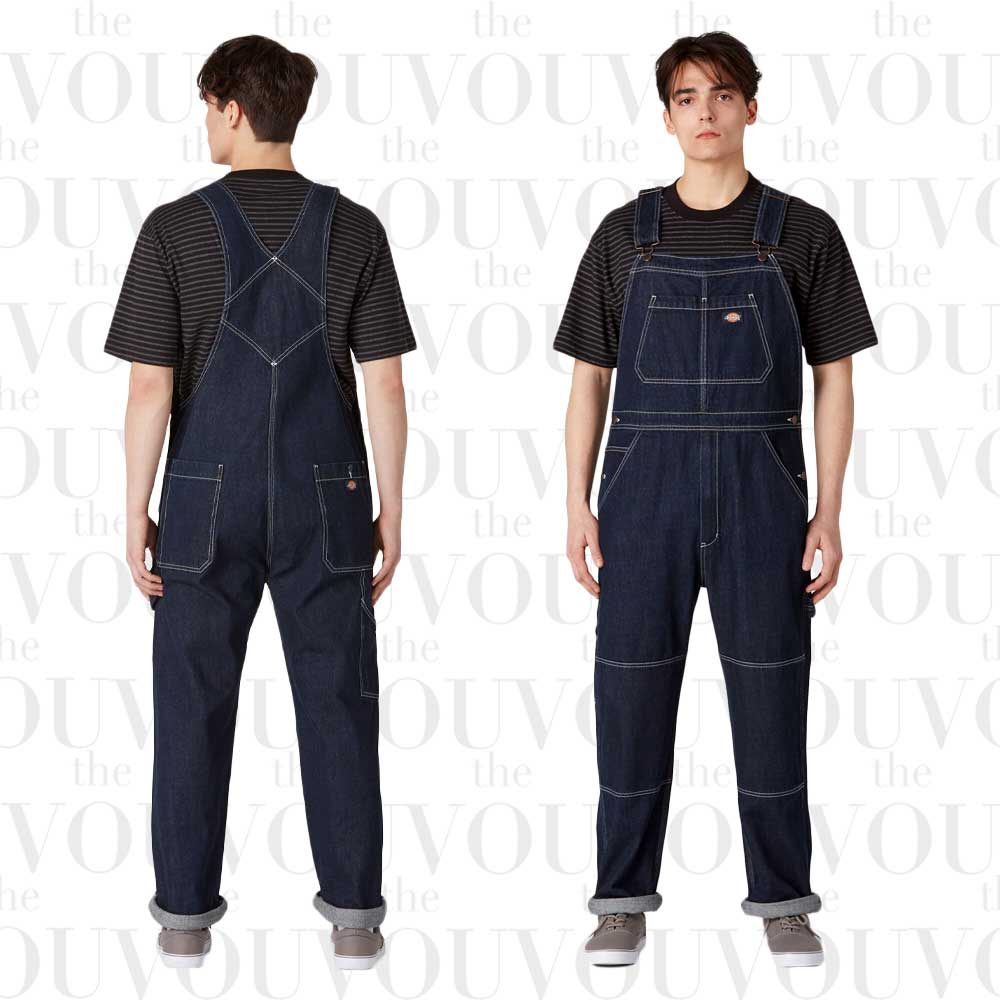 Dickies Heritage Bib Overalls front and back view