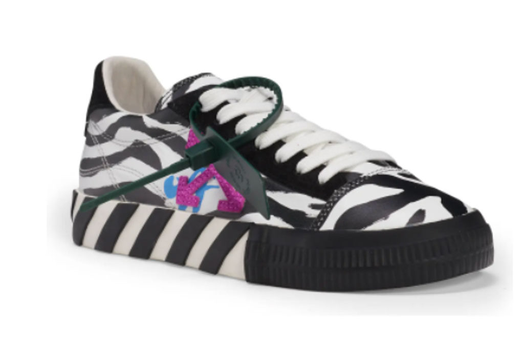 Off-White Vulcanized Low Top Sneaker, sneakers, zebra, Nordstrom, 