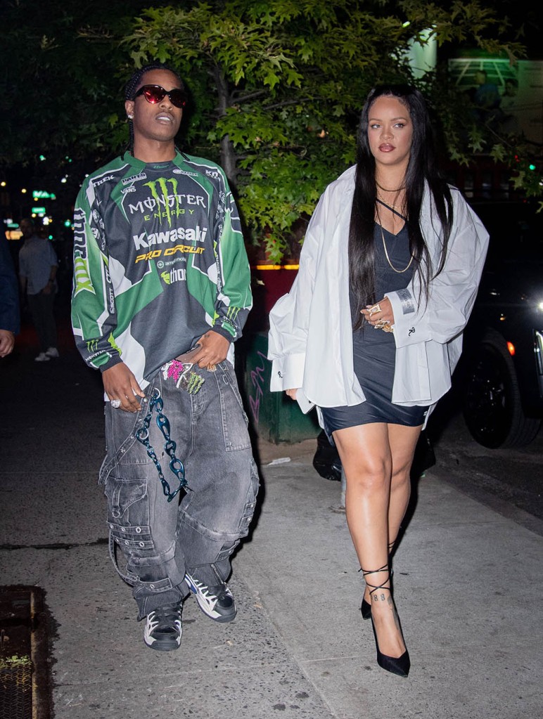 Rihanna, ASAP Rocky, Pointed-Toe Pumps 