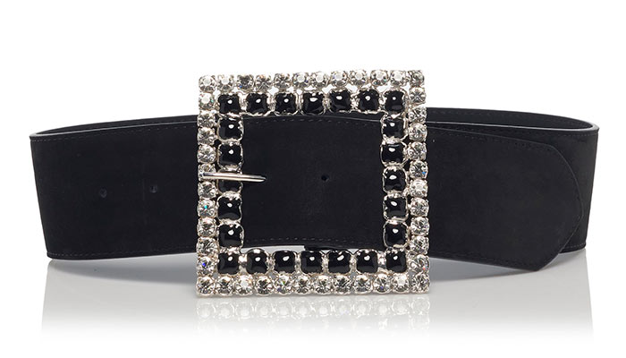 Best Designer Belts for Women: Alessandra Rich Crystal Belt