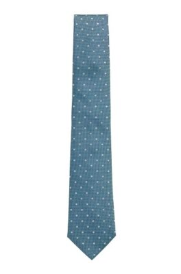 Hugo Boss Silk Tie With Dot Motif