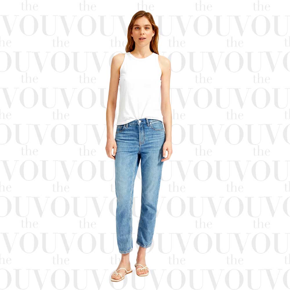 Everlane Light Blue Super-Soft Relaxed Jeans for women